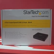 Image of StarTech.com 4 Port Black SuperSpeed USB 3.0 Hub