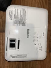 Image of Epson EB-S04 3,000 Lumens Home Cinema Projector HDMI VGA 35 Hours  