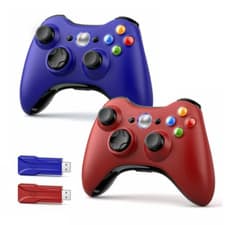 Image of Wireless Controller for Xbox 360 / Slim / PC Gamepad 2.4G Dual Vibration NEW UK