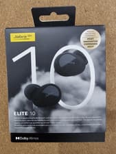 Image of Jabra Elite 10 Dolby Atmos Wireless Bluetooth Earbuds ANC Black NEW SEALED