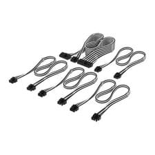 Image of CORSAIR Elite Premium PSU Cable Starter Kit, 5x PSU Cables, Type-4, Individually