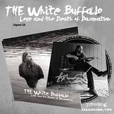 Image of The White Buffalo "Love & The Death Of Damnation" Digipak CD w/ SIGNED PHOTOCARD