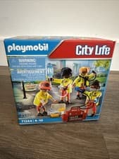 Image of Playmobil 71244 City Life Medical Team - Brand New In Box