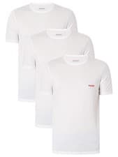 Image of HUGO Men's 3 Pack Lounge T-Shirts, White
