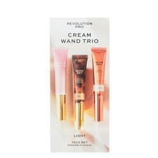 Image of Revolution Pro Cream Face Wand Trio – Cream Blush, Contour & Highlight