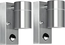 Image of Outdoor Motion Sensor Wall Lights, Downward Outside Lighting Mains Powered, I...