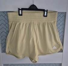 Image of Adidas Pacer Aeroready Womens Highrise Training Shorts. Large NWT