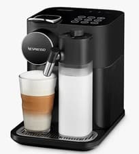 Image of DeLonghi Pod Coffee Machine Nespresso Gran Lattissima Black C Grade