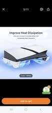 Image of For PS5 Pro/PS5 slim stand Console Horizontal Stand For Playstation 5 Pro/slim