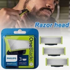 Image of 3 Pack of Philips Genuine OneBlade Original Replacement Blades - Model QP230/50-