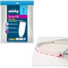 Image of Minky Cut to Fit Thick Padded Felt Ironing Board Padding Cover Lining Liner