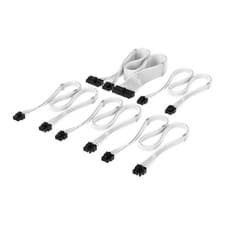 Image of CORSAIR Elite Premium PSU Cable Starter Kit, 5x PSU Cables, Type-4, Individually