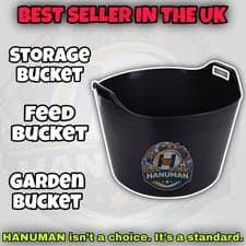 Image of 40L FLEXI Tubs flexible color bucket for storage garden pet Feed Bucket HD UK.