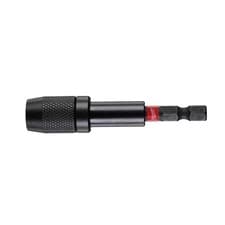 Image of Milwaukee 4932472064 Shockwave Locking Bit Holder 73mm Impact Screwdriver