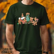 Image of Mickey And Friends Gingerbread Christmas Shirt, Mickey Crew Gingerbread, 203803