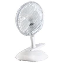 Image of Draper 230V Clip-On Desk Fan, 6"/150mm, 15W 08710