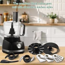 Image of 8in1 Food Processor Food Processor 800W Powerful Electric Slicer Shredder Juicer