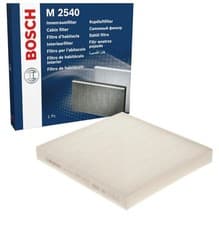 Image of Bosch M2540 Standard Cabin Filter, Replacement Filter - Filters Pollen and Dust