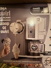 Image of Ninja NC300UK 800W Electric Ice Cream Maker - Black/Grey