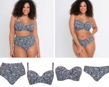 Image of Curvy Kate Sundown Balcony or Bandeau Bikini Top, High Waist or Bikini Brief
