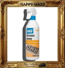 Image of HG Grease Away - Kitchen Cleaner - Removes Food Fats & Oils - 500ml