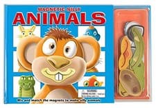 Image of MAGNETIC SILLY ANIMALS: MIX AND MATCH THE MAGNETS TO MAKE By Nat Lambert NEW