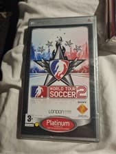 Image of World Tour Soccer 2 (PSP) FACTORY SEALED Sony Platinum  New