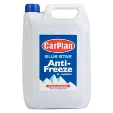 Image of CarPlan BSA005 Blue Star Antifreeze & Coolant 5 Litre Winter Frost