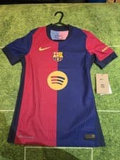 Image of Nike Barcelona 2024/25 Player Spec Football Shirt BNWT - Kids Small