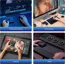 Image of TourBox NEO - Creative Console Fully Customisable, Speed Editor for Drawing