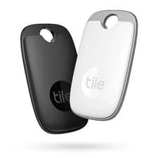 Image of Tile Pro (2022) Bluetooth Item Finder, 2 Pack, 120m finding range
