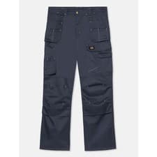 Image of Dickies Redhawk Pro Trousers Grey  Button and high quality YKK zip fastening, R