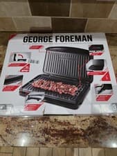 Image of George Foreman Large Electric Grill, Smokeless, Non-Stick