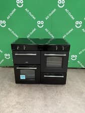 Image of Belling Electric Range Cooker with Induction Hob - Black -444411841 #LF121213