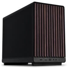 Image of Lian Li DAN Cases A3-mATX Wood Edition PC Case, Micro-ATX - Walnut, Black