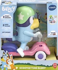 Image of Vtech Bluey Scooter Time Bluey