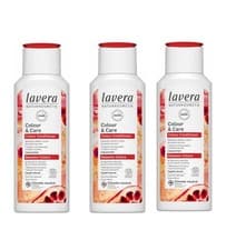 Image of 3 x LAVERA ORGANIC COLOUR & CARE CONDITIONER 200 ML - VEGAN