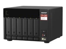Image of QNAP TS-673A-8G 6 Bay Desktop NAS Enclosure - 8GB RAM, AMD Ryzen Quad-core 2.2 G