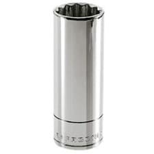 Image of Facom S.19LA 1/2″ Drive Metric Deep Bi Hexagon 12 Point Socket 19mm