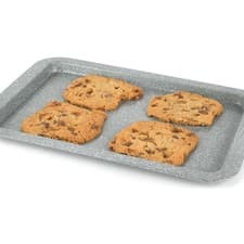 Image of Salter Non-Stick Oven Baking Tray Carbon Steel Easy Clean PFOA Free Marble
