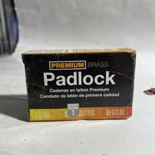 Image of Kasp 125 PREMIUM BRASS Padlock 50mm K12550A1