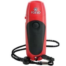 Image of Fox 40 Electronic Whistle (Batteries Included)One Size Red/Black RD1119