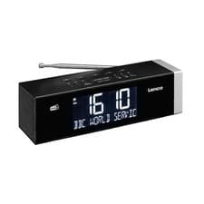 Image of Lenco / Bluetooth 5.0 Clock Radio with LED Display and Dual Alarm