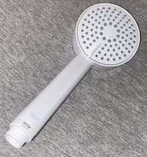 Image of Mira Beat 90mm Four Spray Rub Clean Shower Head Handset White - 1703.520 £17.95