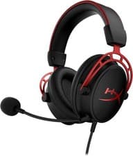 Image of HyperX Cloud Alpha Wired Gaming Headset - Black/Red