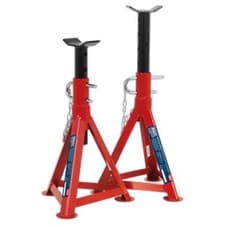 Image of Sealey AS2500 Axle Stands 2.5 tonne Capacity per Stand 5tonne per Pair