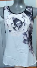 Image of Ladies Ted Baker Top Floral Summer Top Multi (Size S) New Without Tags