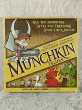 Image of Munchkin Deluxe Board Game Steve Jackson Games