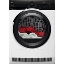 Image of AEG TE718D4B 7000 Series Heat Pump Tumble Dryer 8 kg White D Rated