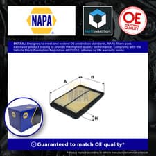 Image of Air Filter fits NISSAN QASHQAI J11 1.5D 2013 on NAPA 165464BA1A 165464BA1B New